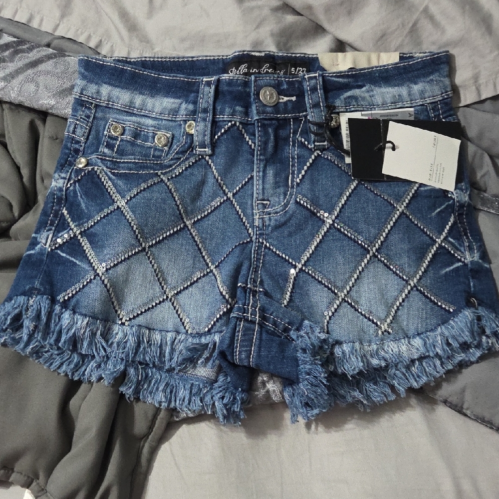 Stylish Blue Denim Shorts